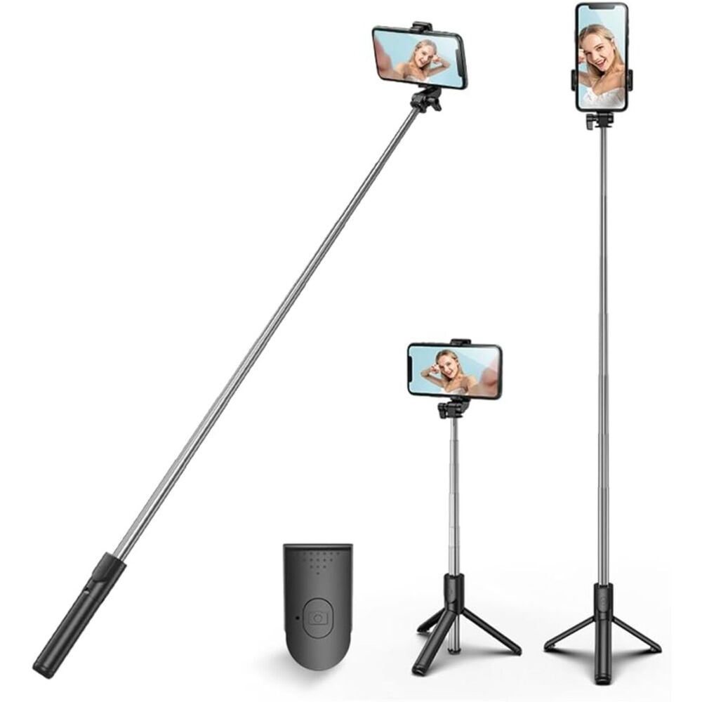 Selfie Stick Tripod 40" Light weight Extendable Phone Tripod Wireless Remote